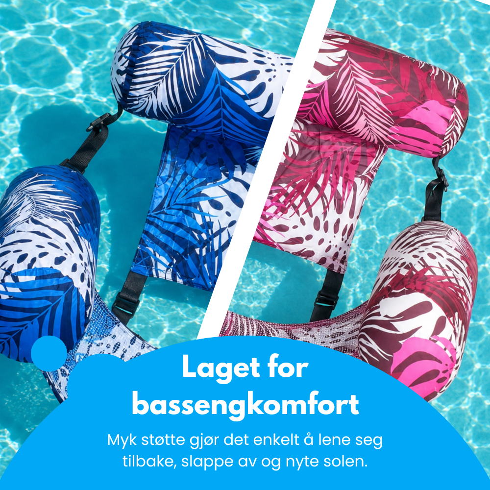 AquaFloat - Oppblåsbar bassengstol